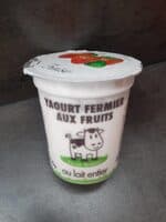 Yaourt fermier aux fruits