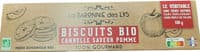 Biscuits bio Cannelle saveur pomme