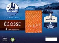 SAUMON ATL ELEVE EN ECOSSE FUME