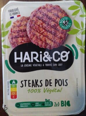 Steaks de pois