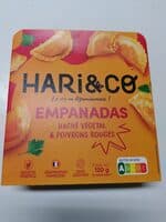Empanadas (haché végétal et poivrons rouges)
