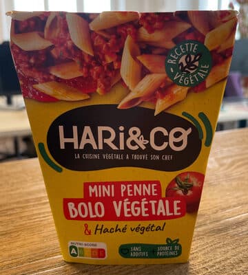 Mini penne bolo végétale