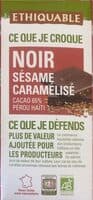 Noir sésame caramelise