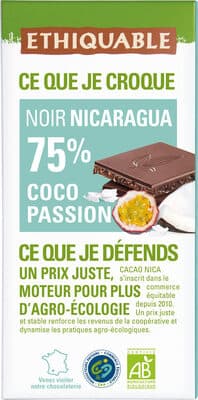 Noir Nicaragua 75% Coco Passion