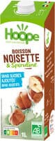 Boisson végétale bio noisette & spiruline