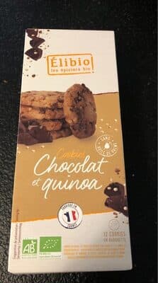 Cookies chocolat et quinoa