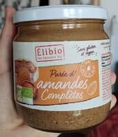 Purée d'amandes complètes