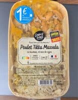 Poulet Tikka Massala