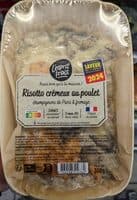 Risotto crémeux au poulet