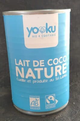 Lait de coco nature