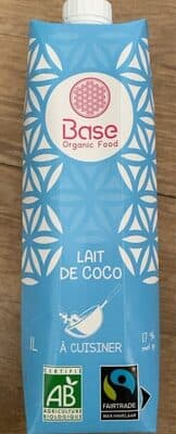 Lait de coco à cuisiner