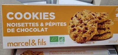 Cookie bio aux noisettes