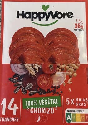 Chorizo végétal & gourmand
