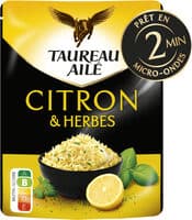 Taureau aile doypack basmati citron 220g