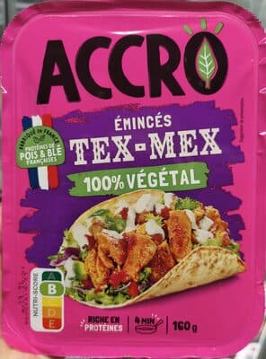 Émincés TEX MEX végétaux