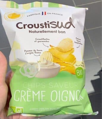 Chips saveur Crème oignon
