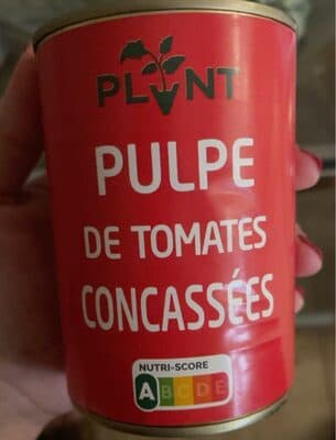 Pulpe de tomates concassées