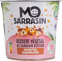 Dessert végétal au sarrasin occitan noisettes caramélisées