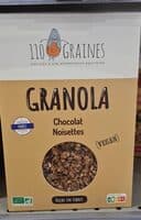 Granola Chocolat noir Noisettes