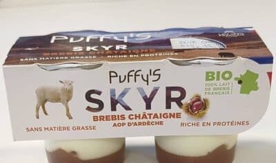 SKYR brebis châtaigne AOP d'Ardèche