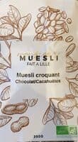 Muesli croquant chocolat/cacahuetes