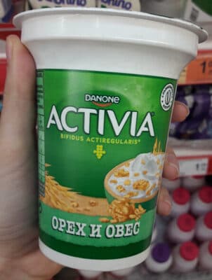 Activia орех и овес