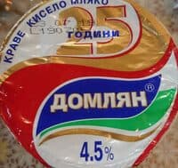 Кисело краве мляко 4.5%