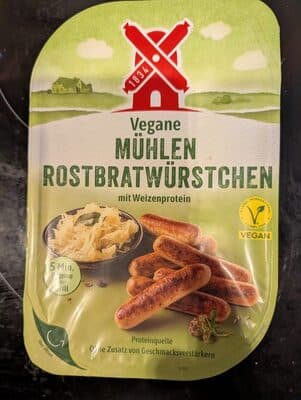 Vegane Mühlen Rostbratwürstchen