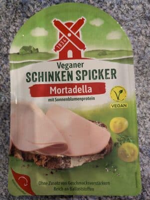 Veganer Schinken-Spicker Mortadella