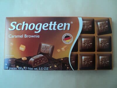 Schogetten caramel brownie