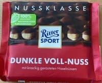 Schokolade Dunkle Voll-Nuss
