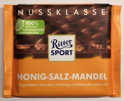 Ritter Sport Honig Salz Mandel