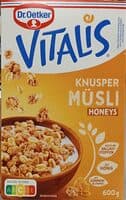 Vitalis Knusper müsli Honeys
