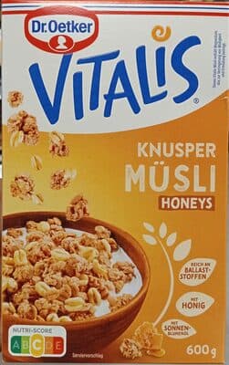 Vitalis Knusper müsli Honeys