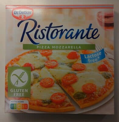 Ristorante Pizza Mozzarella Glutenfrei