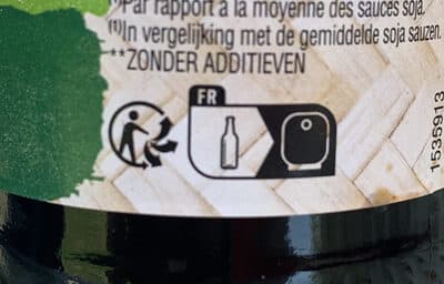 Sauce soja allégée en sel