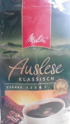 Melitta Auslese Klassisch Kaffee gemahlen