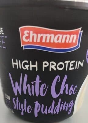 High Protein Pudding - White Choc Style