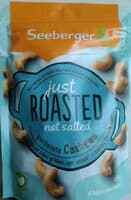 Geröstete Cashews ohne Salz