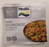 Rahmgeschnetzeltes mit Hähnchen und Spätzle