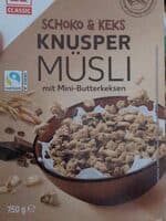 Knusper Müsli Schokokeks
