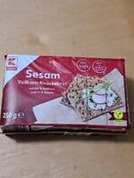 Sesam Volkorn-Knäckebrot