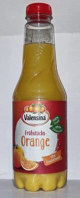 Orangensaft Frühstücksorange ohne Fruchtfleisch 1 Liter