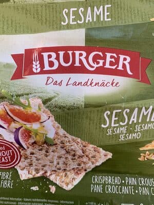 Sesame Crispbread