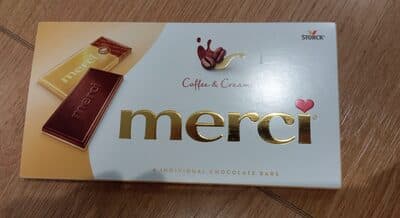 merci Kaffee-Sahne
