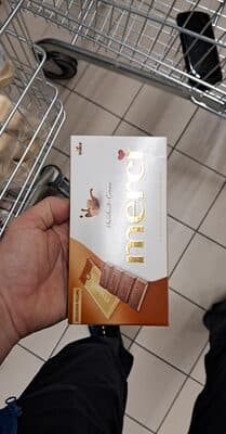 Merci Tafelschokolade Edel-nougat