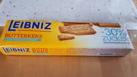 Butterkeks 30% weniger Zucker