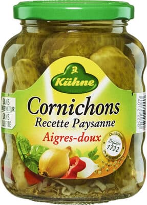 Cornichons Aigres-doux