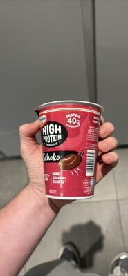 High Protein Pudding Schoko