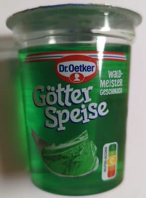 Götterspeise Waldmeister-Geschmack
